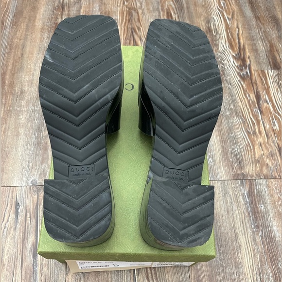 Rubber Gucci Logo Womens Platform - Picture 6 of 6